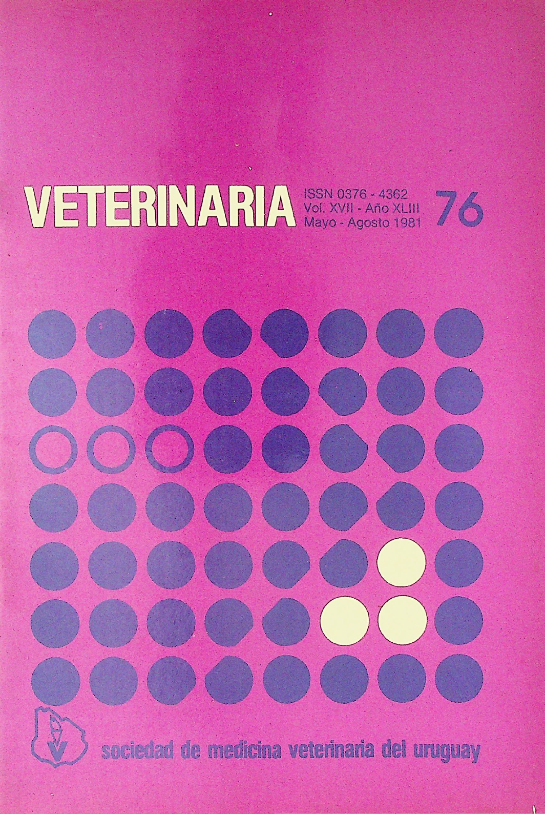 					Ver Vol. 17 Núm. 76 (1981): Mayo -Agosto
				